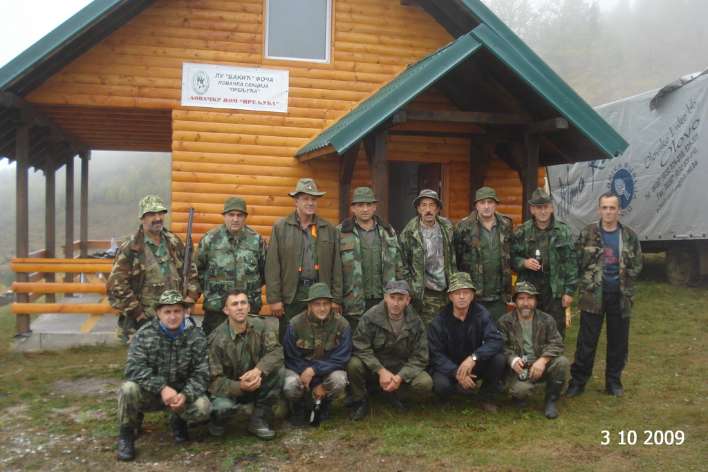 Šumadinci u poseti LU Bakić LS Preluća 2009.godine